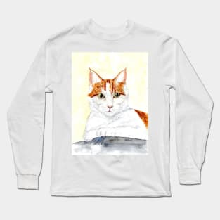 Red and white cat Long Sleeve T-Shirt